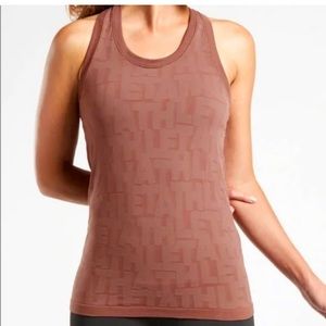 Athleta Momentum Tank Top Logo Size Small